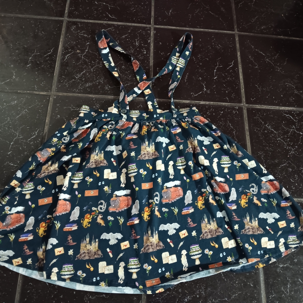 Cake Worthy Harry Potter Overall Skirt Size 4X